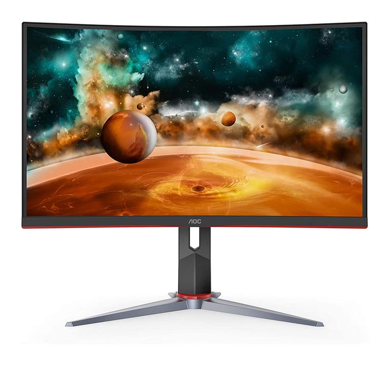 مانیتور منحنی گیمینگ AOC مدل Q27G2 27 inch